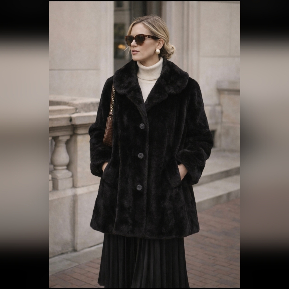 Cloud 9 Black Teddy Jacket